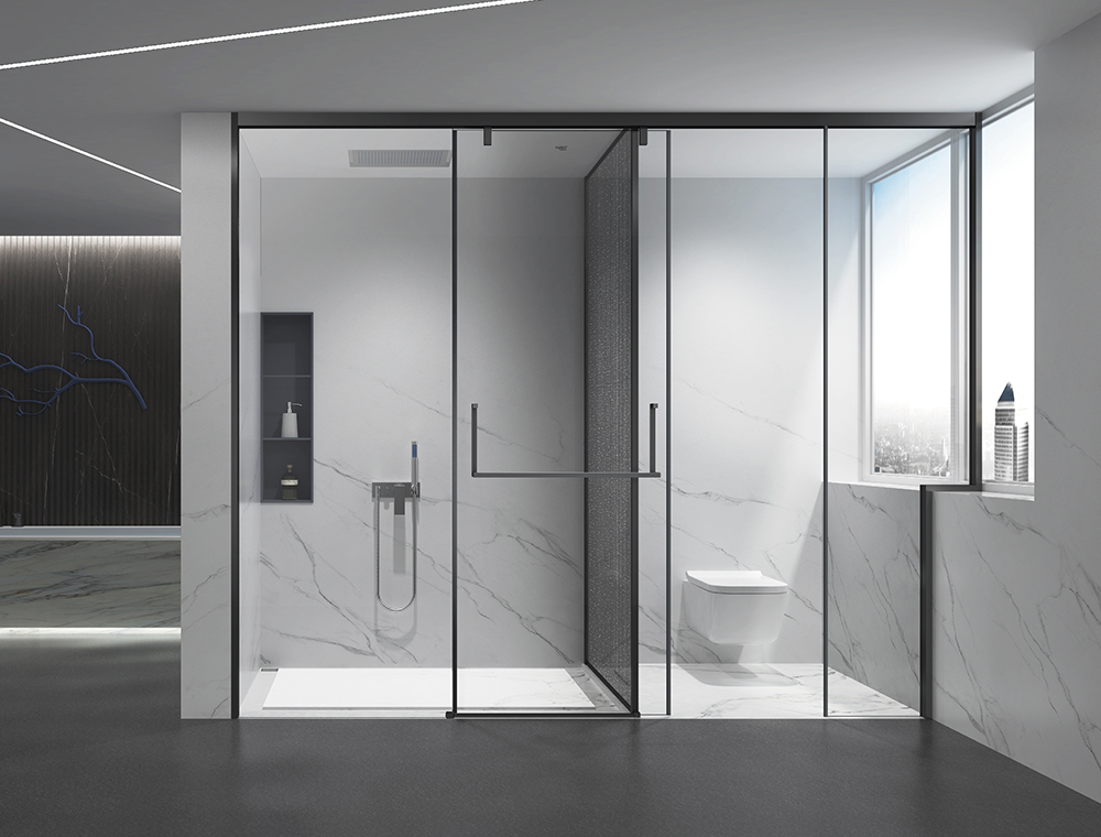淋浴房定制有着与众不同的美观实用多重功能性